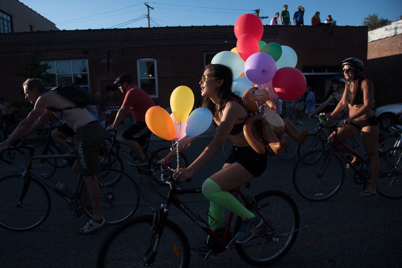 2017 World Naked Bike Ride in St. Louis